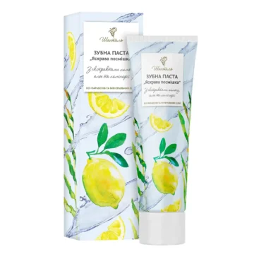 Косметичний засіб Зубна паста «Яскрава посмішка» Шанталь® - головне фото, передня сторона упаковки