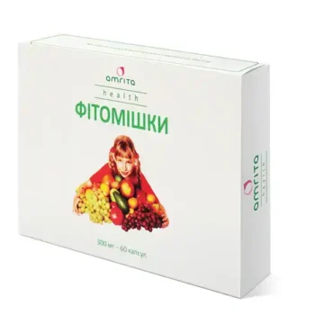 Диетическая добавка (БАД) Фитомишки капсулы - главное фото, передняя сторона упаковки