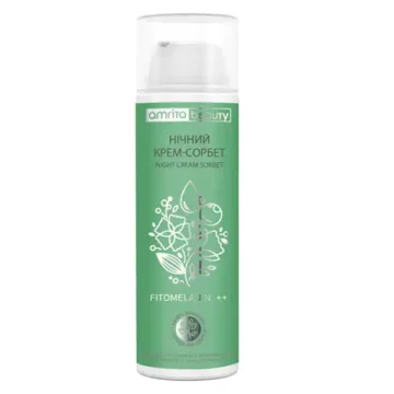 Косметичний засіб Крем-сорбет нічний [FITOMELANIN®++] для обличчя - головне фото, передня сторона упаковки