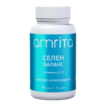 Дієтична добавка (БАД) Селен Баланс + вітаміни A, C, E капсули – головне фото, передня сторона упаковки - 1