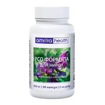 Дієтична добавка (БАД) РСО формула для нирок капсули - головне фото, передня сторона упаковки