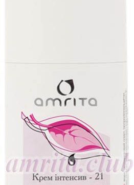 Крем інтенсив-21 Amrita® з фітомеланіном SPF 4