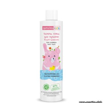 Дитяча пінка для купання Amrita® Kids яблучні бульбашки