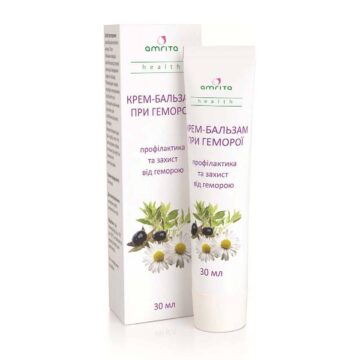 Крем-бальзам при геморої «Профілактика та захист від геморою»